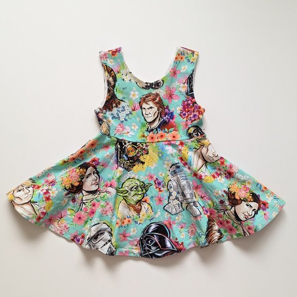 AG Threads Star Wars V Back Peplum Top PLAY 4t - Picture 1 of 6